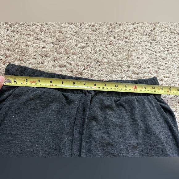 Azy Women’s Drawstring Midi Skirt Gray Size XL - Picture 2 of 5